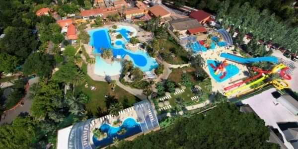 camping toboggan aquatique la sirène