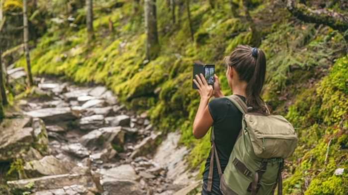 application randonnée smartphone sentier