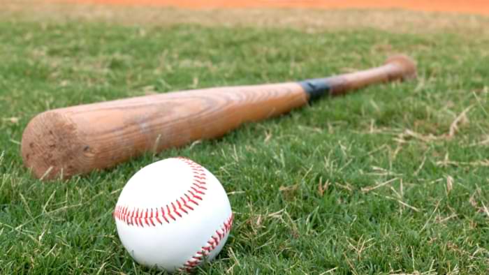batte de baseball bois balle
