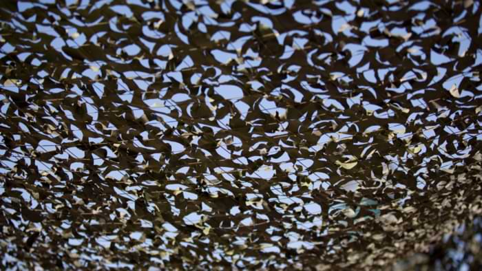 toile ombrage camouflage