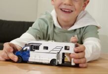 camping car majorette miniature