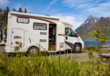 stickers autocollant camping car