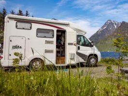 stickers autocollant camping car