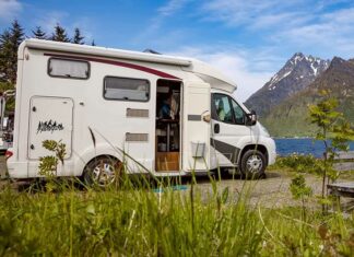 stickers autocollant camping car