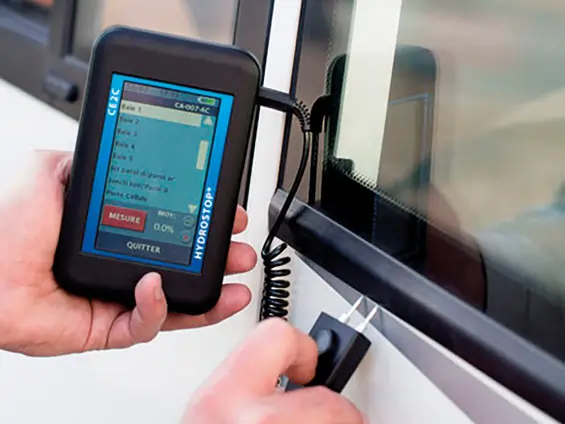 appareil humidité pour controle étanchéité camping car