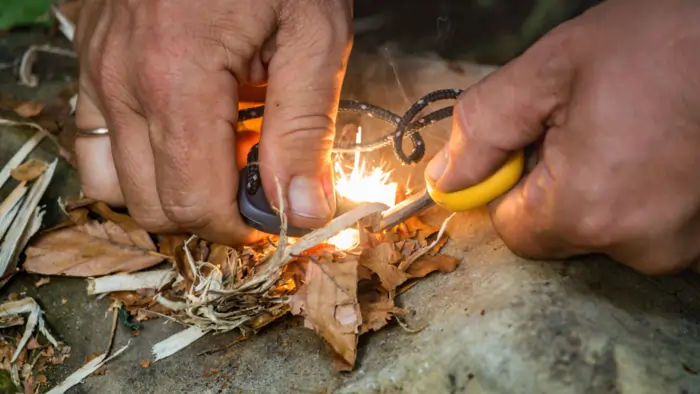 apprendre à faire un feu survie