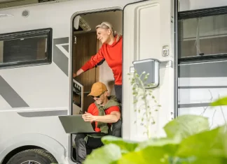vivre à l'année en camping car