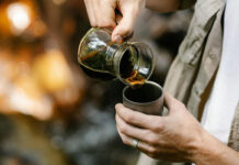 Cafetière de randonnée
