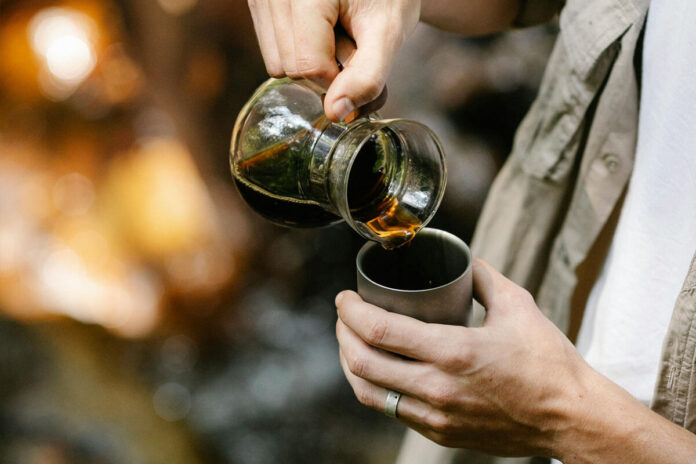 Cafetière de randonnée
