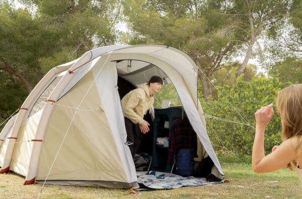 Tente gonflable de camping Quechua Air Seconds